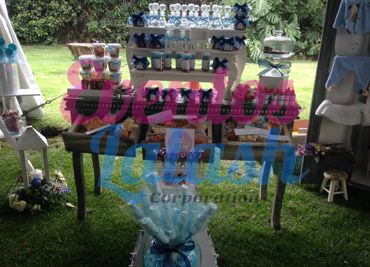 Eventos Lalash Decoración de mesa temática babyshower