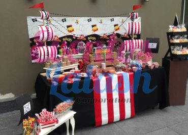 Eventos Lalash Decoración de mesa temática Piratas